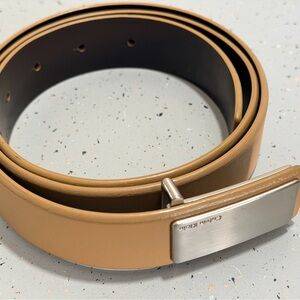 Calvin Klein Collection Tan Belt size 32-34